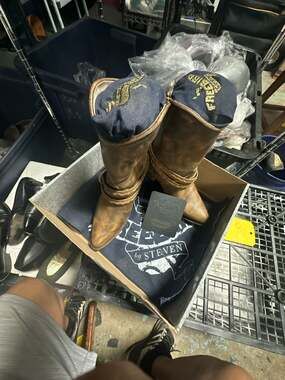 Freebird by Steven Brown Leather Western Cowboy Boots